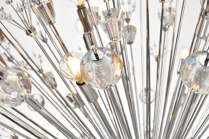 Vera Crystal Chandelier by Elegant - view 33