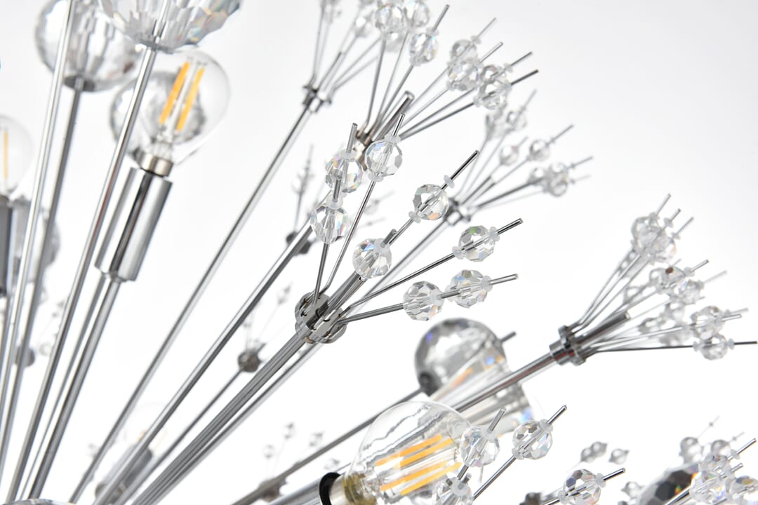 Vera Crystal Chandelier by Elegant - view 35