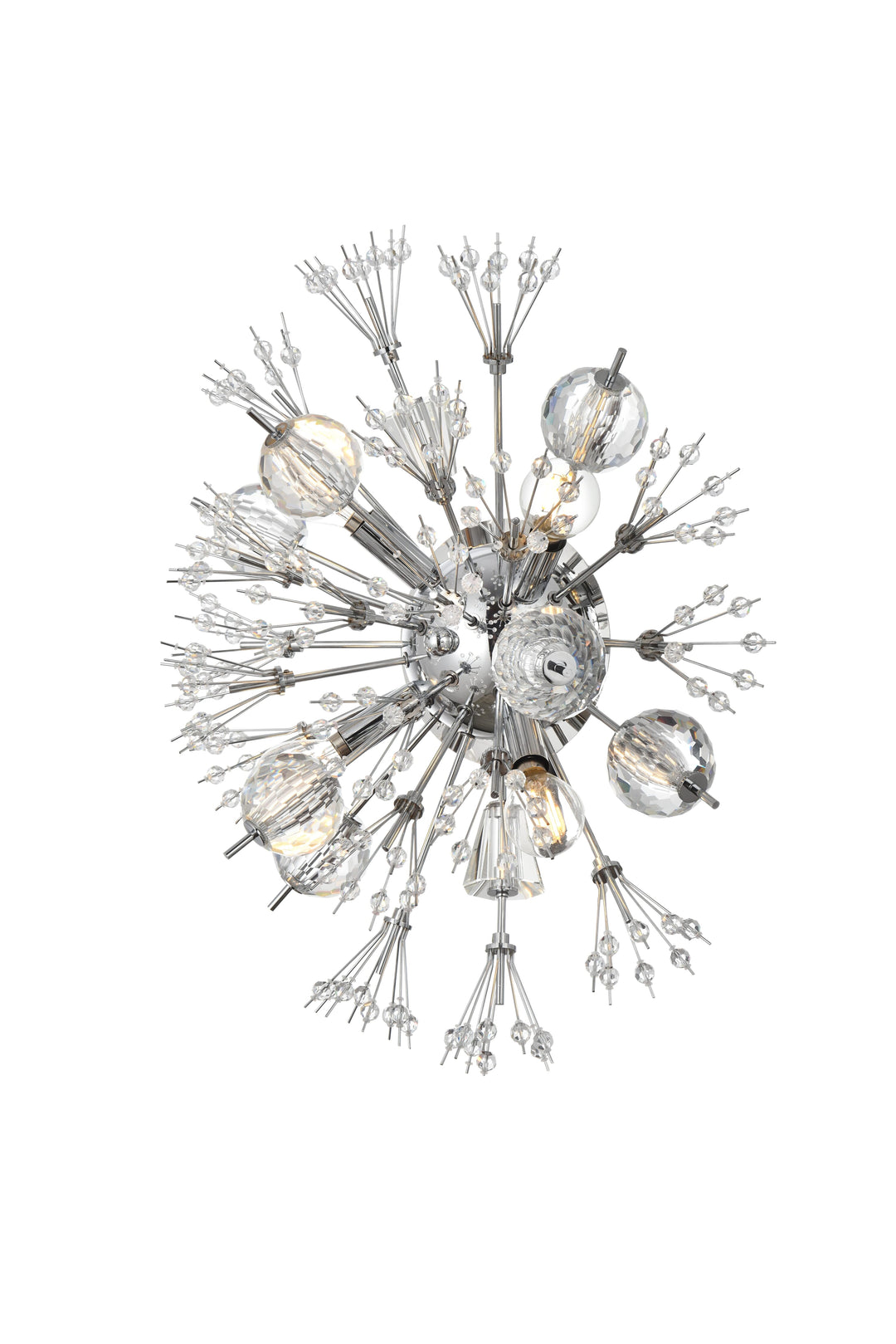 Vera Crystal Wall Sconce by Elegant - view 11