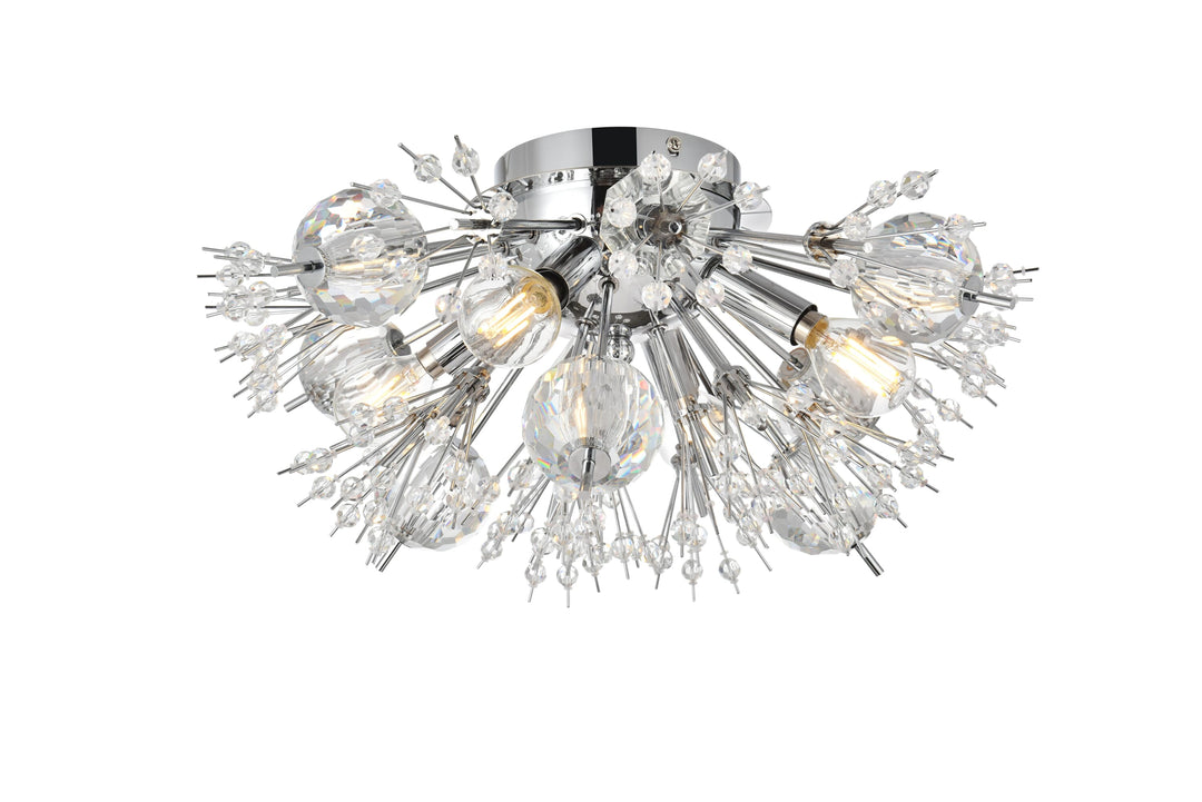 Vera Crystal Wall Sconce by Elegant - view 13