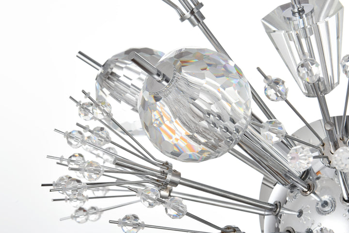 Vera Crystal Wall Sconce by Elegant - view 14