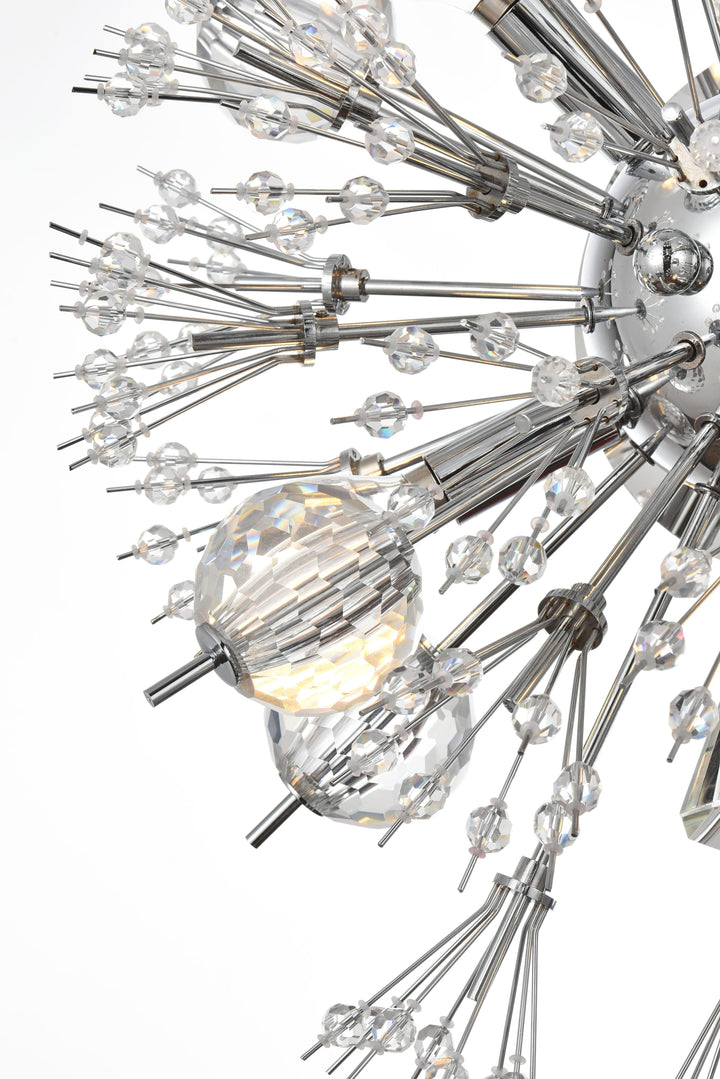 Vera Crystal Wall Sconce by Elegant - view 15