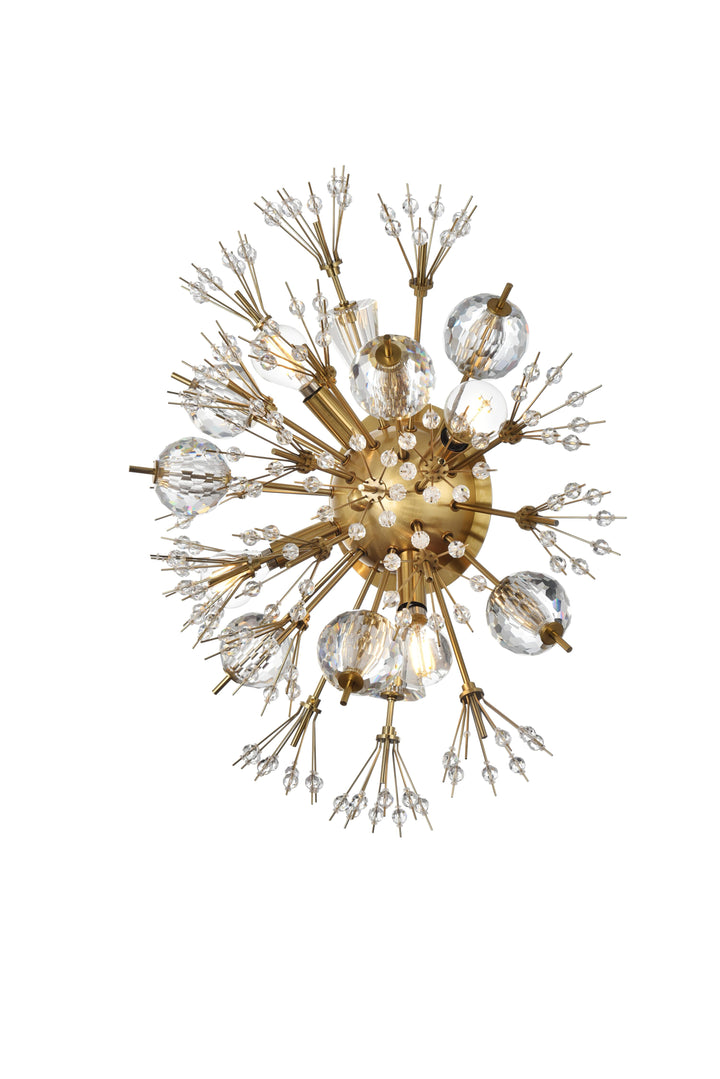 Vera Crystal Wall Sconce by Elegant - view 19