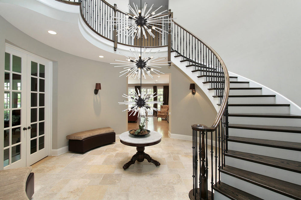 Sienna Crystal Chandelier by Elegant - view 2