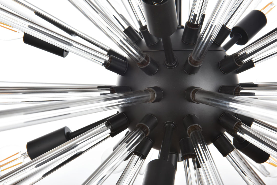 Sienna Crystal Chandelier by Elegant - view 4