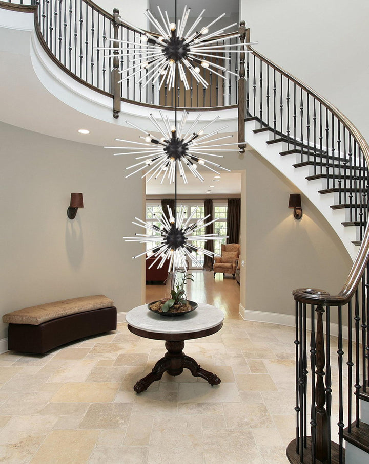 Sienna Crystal Chandelier by Elegant - view 8