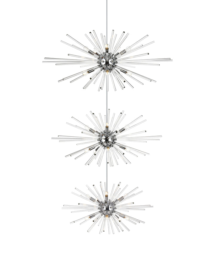 Sienna Crystal Chandelier by Elegant - view 13