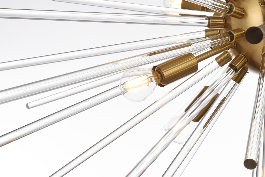 Sienna Crystal Chandelier by Elegant - view 24
