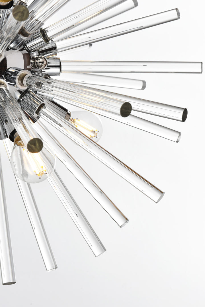 Sienna Crystal Wall Sconce by Elegant - view 14
