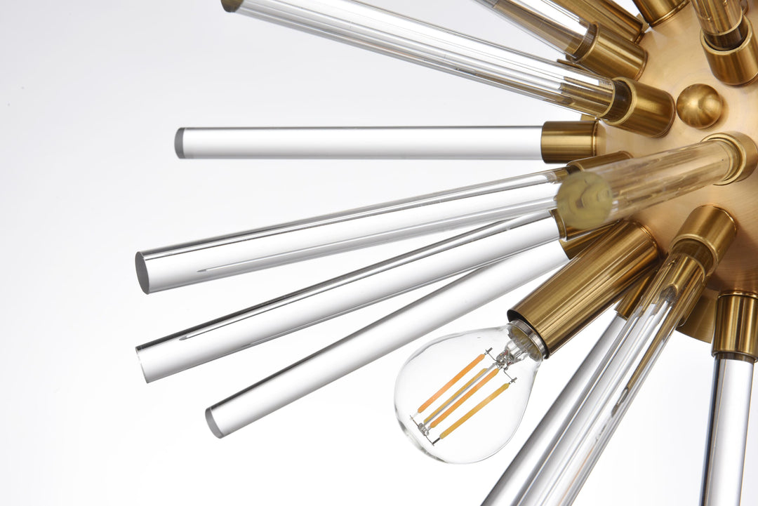 Sienna Crystal Wall Sconce by Elegant - view 23
