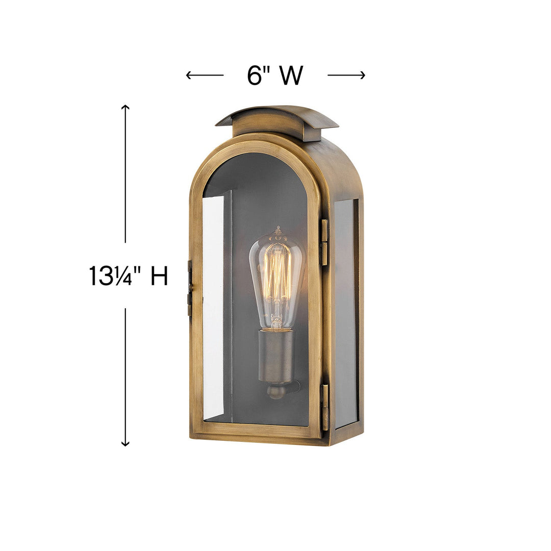 Rowley Wall Mount Lantern