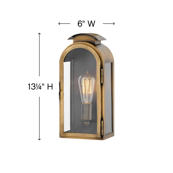 Rowley Wall Mount Lantern