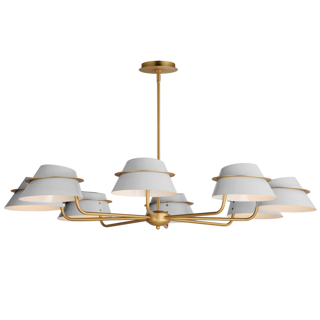 Lucas 8-Light Chandelier LFGNAB