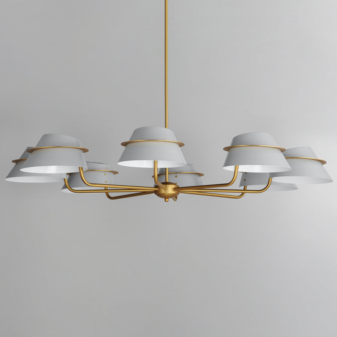 Lucas 8-Light Chandelier LFGNAB alternate view