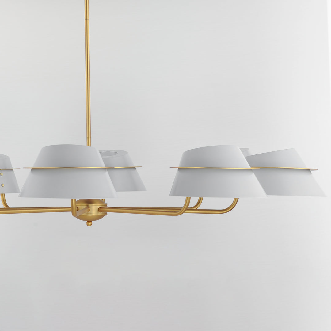 Lucas 8-Light Chandelier LFGNAB alternate view
