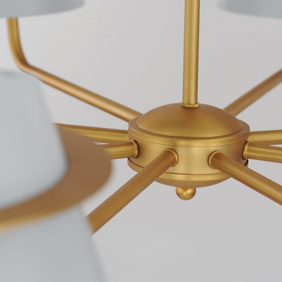Lucas 8-Light Chandelier LFGNAB alternate view