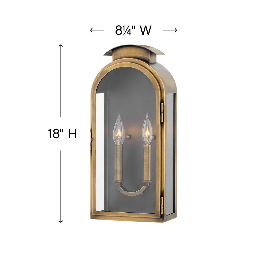 Rowley Wall Mount Lantern