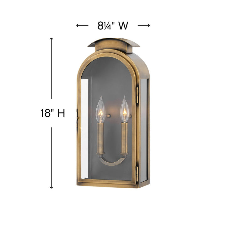 Rowley Wall Mount Lantern