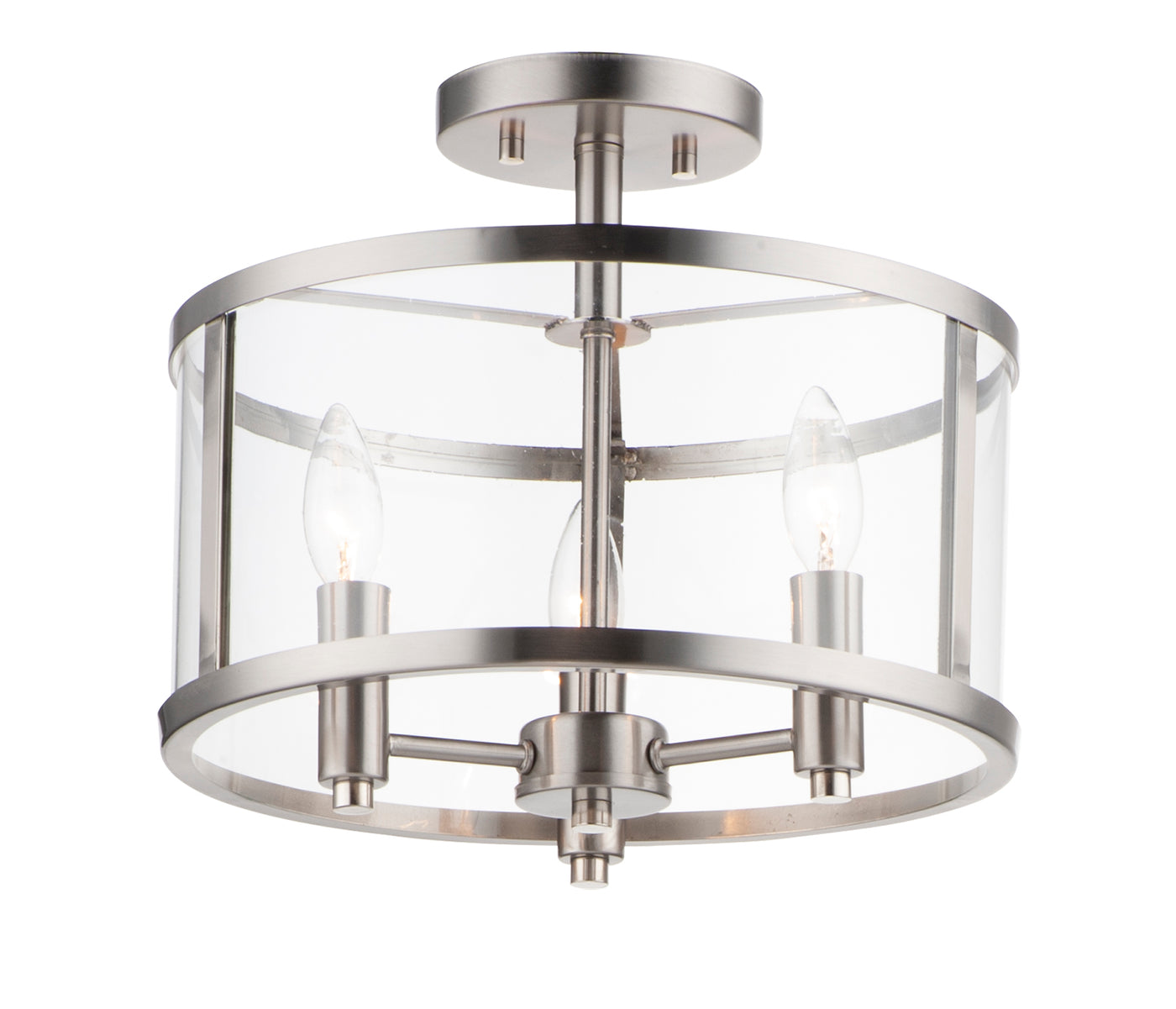 Sentinel - 3 Light Semi Flush