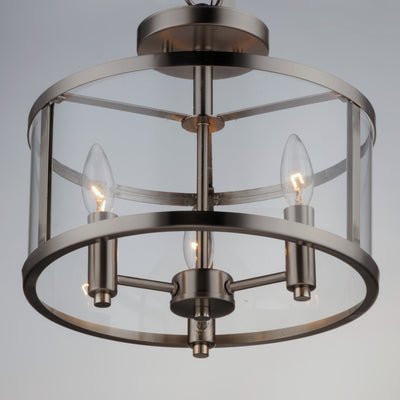 Sentinel - 3 Light Semi Flush
