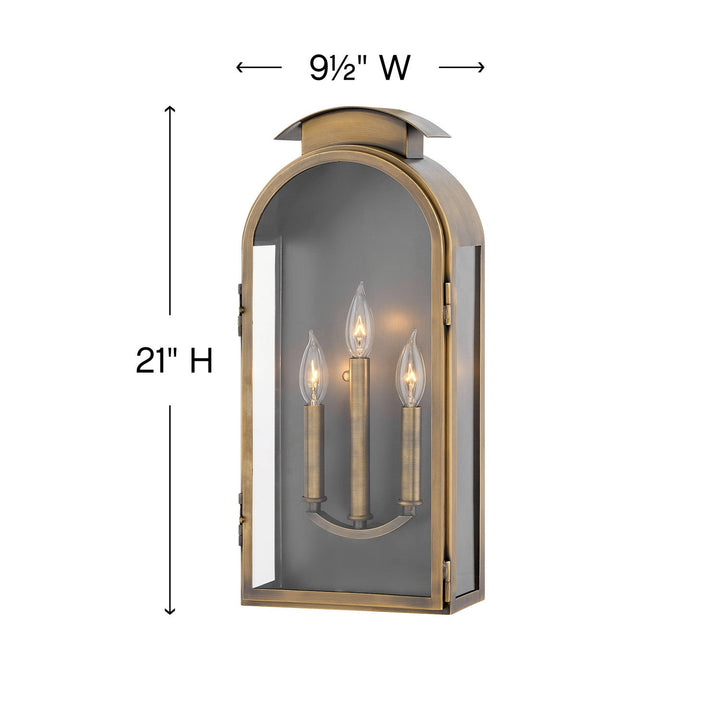 Rowley Wall Mount Lantern