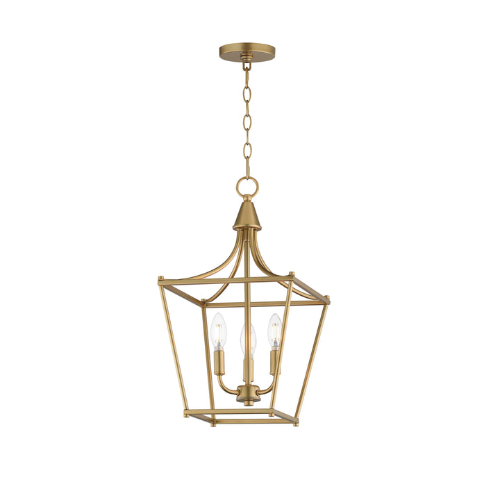 Clifton Pendant Natural Aged Brass