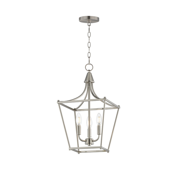 Clifton Pendant Satin Nickel