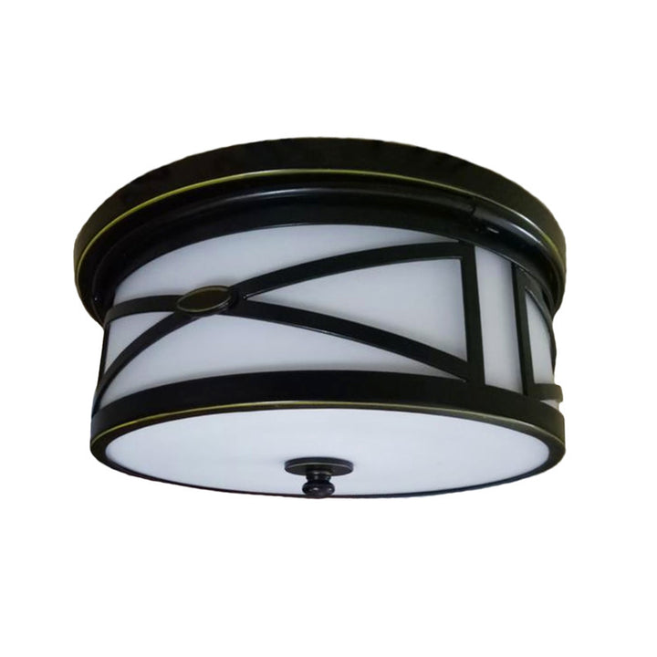White Flush Mount by Bethel