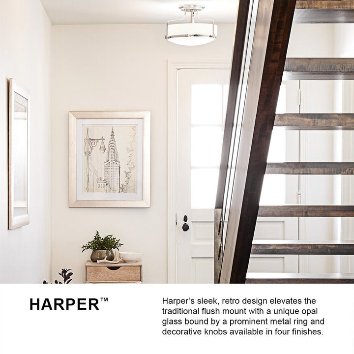 Harper Medium Semi-Flush Mount
