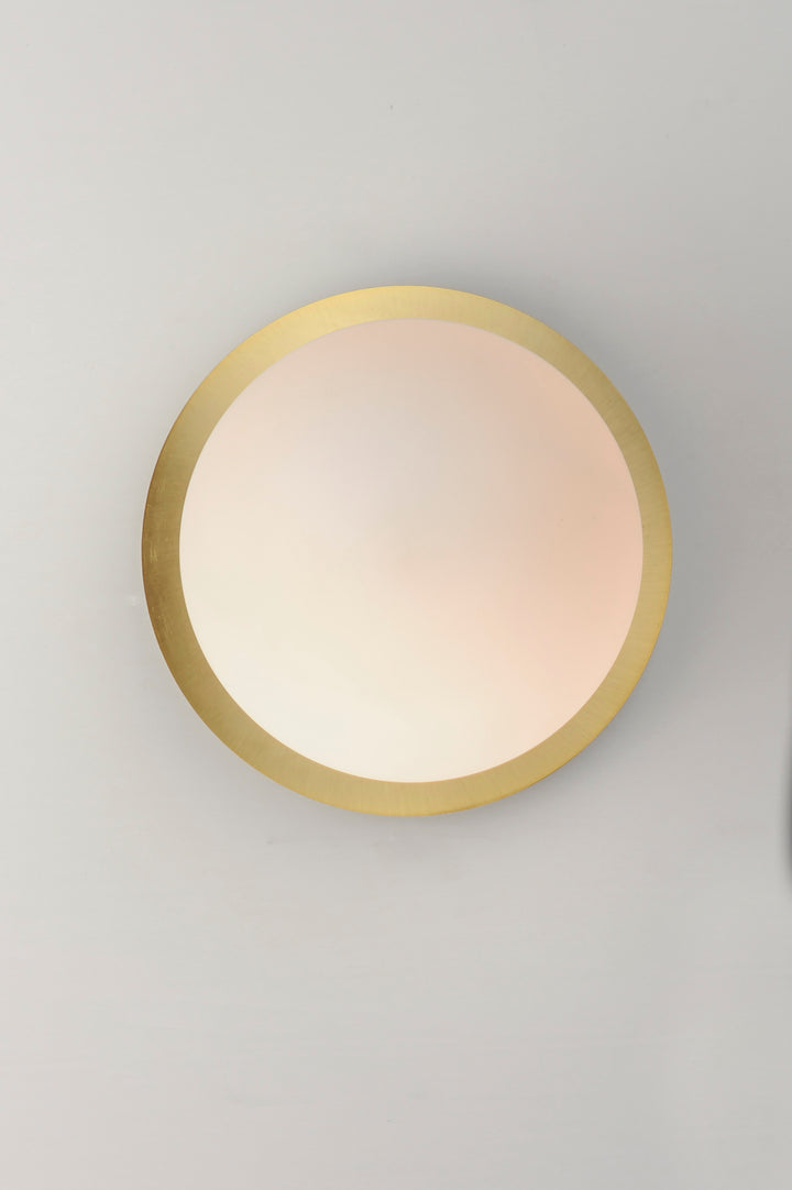 Vesper 1-Light Wall Sconce Satin Brass / Black alternate view