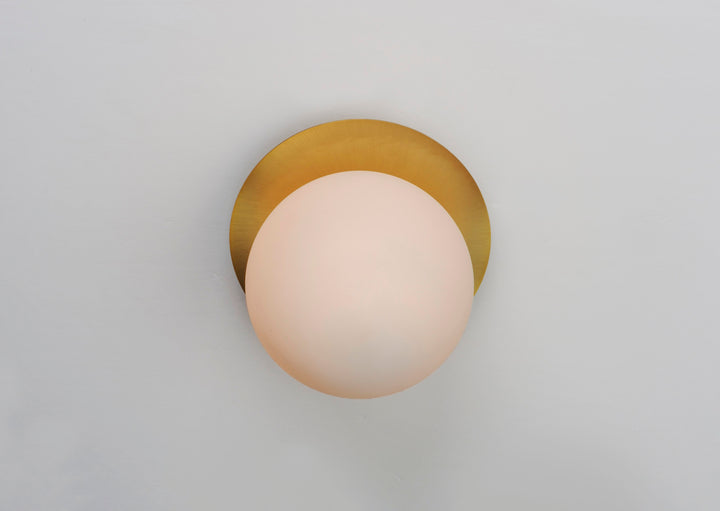 Vesper 1-Light Wall Sconce Satin Brass / Black alternate view