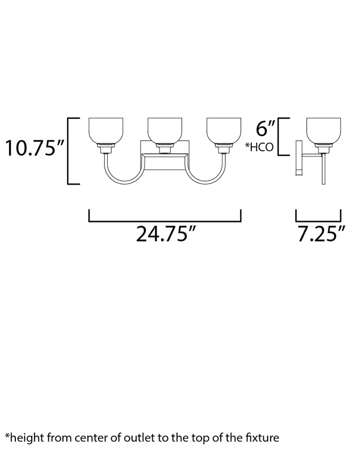 Swale Bath Vanity dimensions diagram