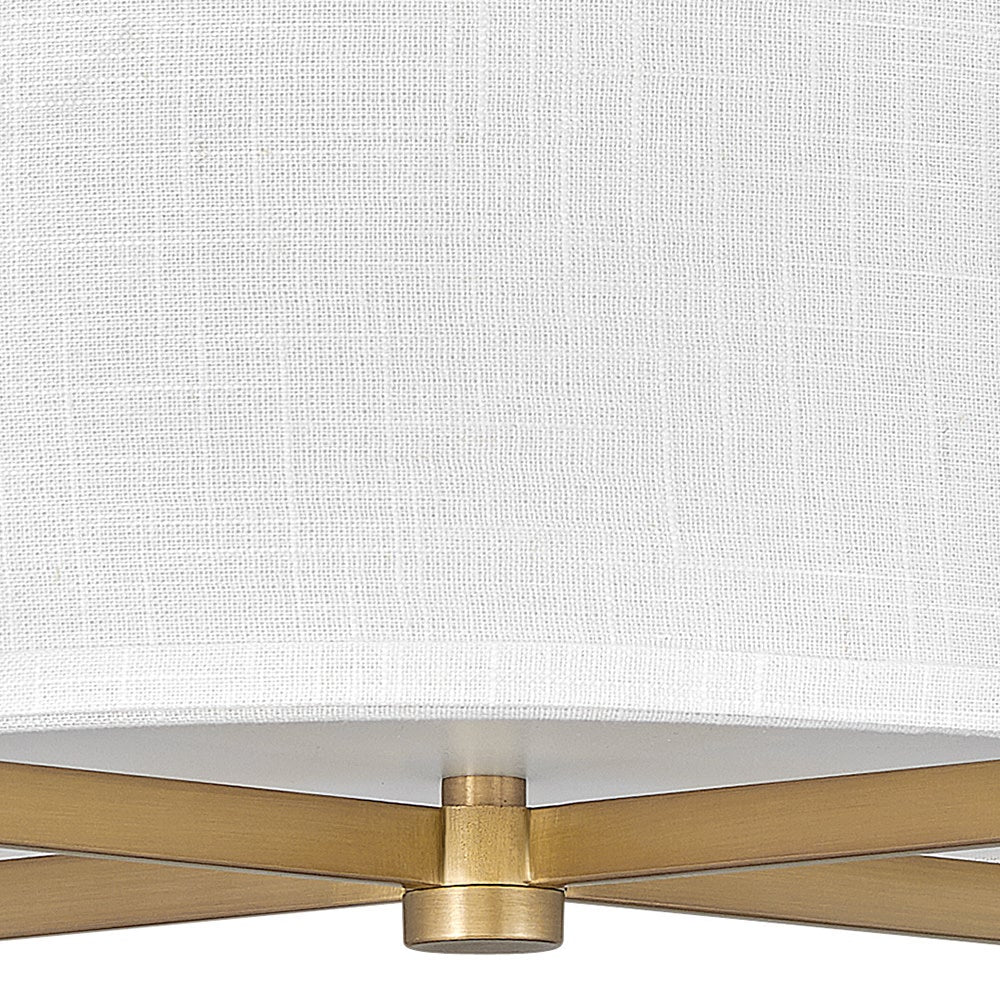 Axis Off White Semi-Flush Mount