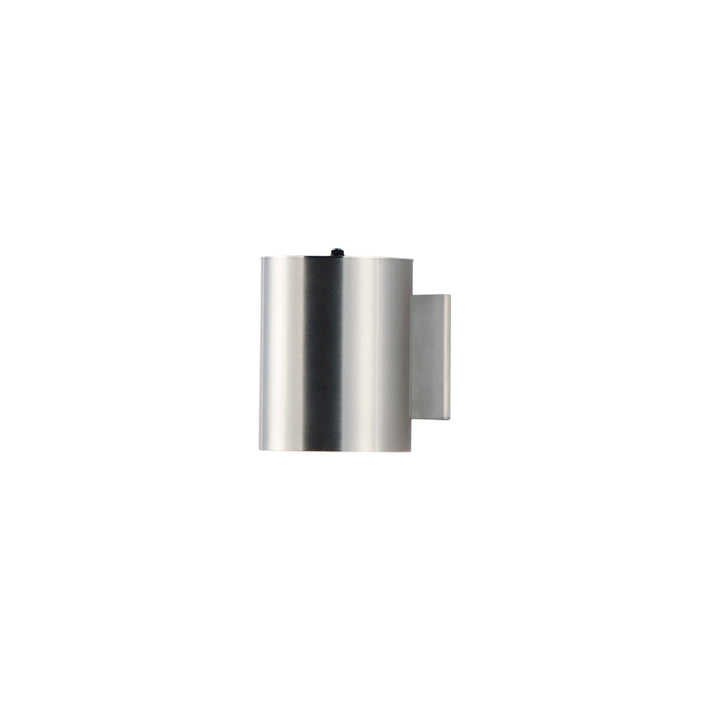 Outpost 1-Light 7.25"H OD Wall Sconce w/ Photocell Aluminum