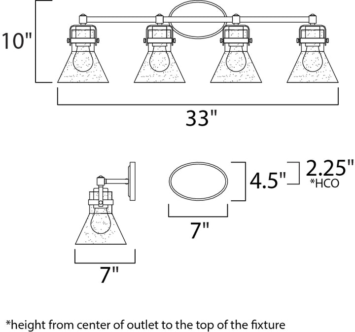 Seafarer Bath Vanity dimensions diagram