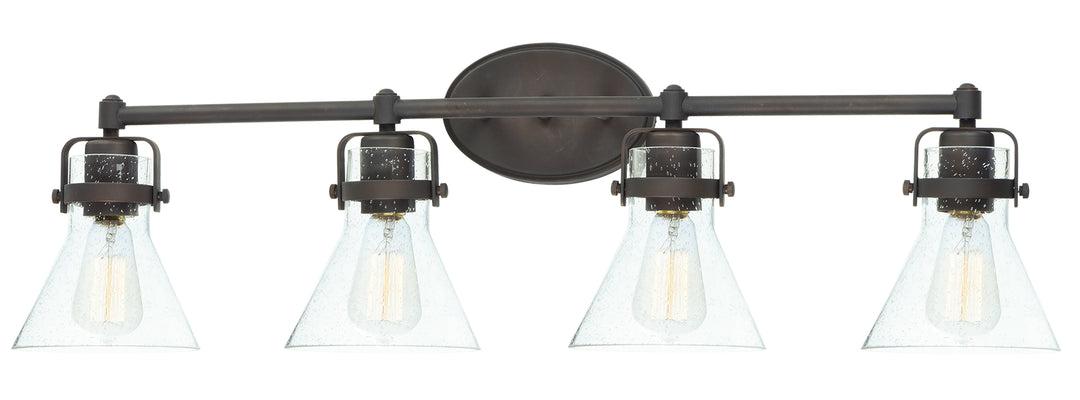 Seafarer Bath Vanity With Bulbs Oil Rubbed Bronze