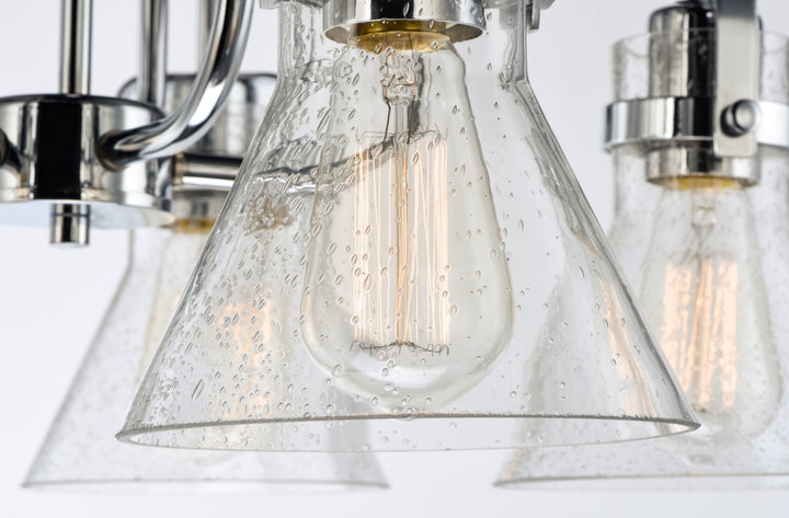 Seafarer Chandelier Polished Chrome alternate view