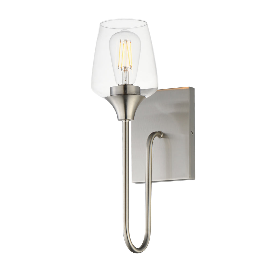 Goblet Wall Sconce Satin Nickel