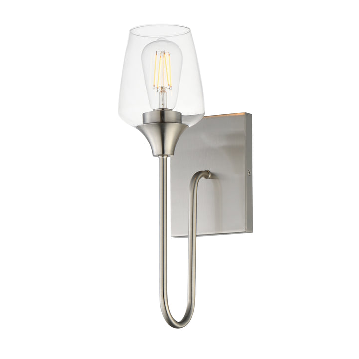 Goblet Wall Sconce Satin Nickel