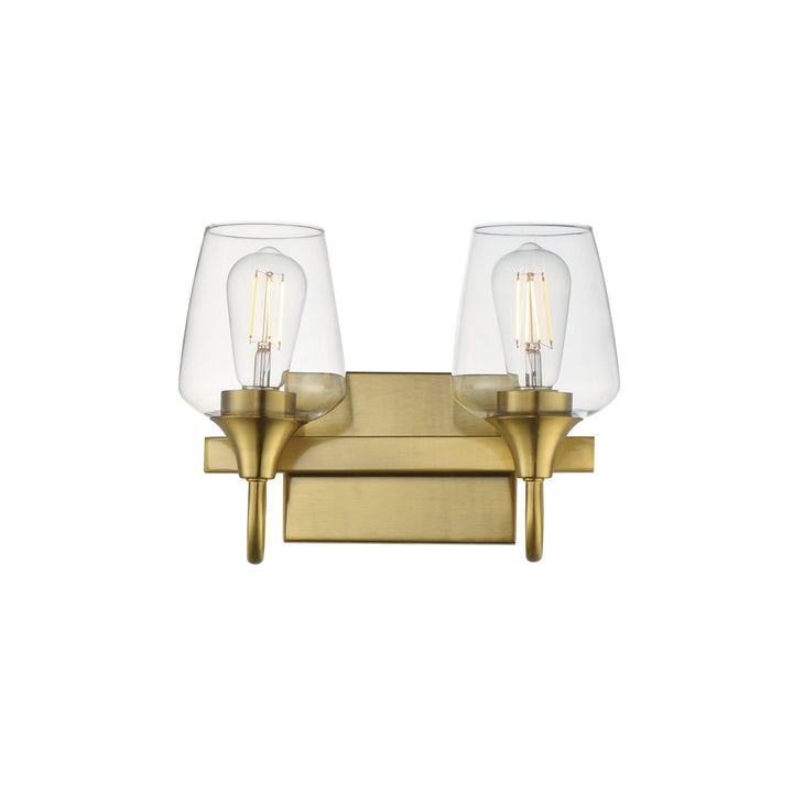 Goblet Wall Sconce Natural Aged Brass