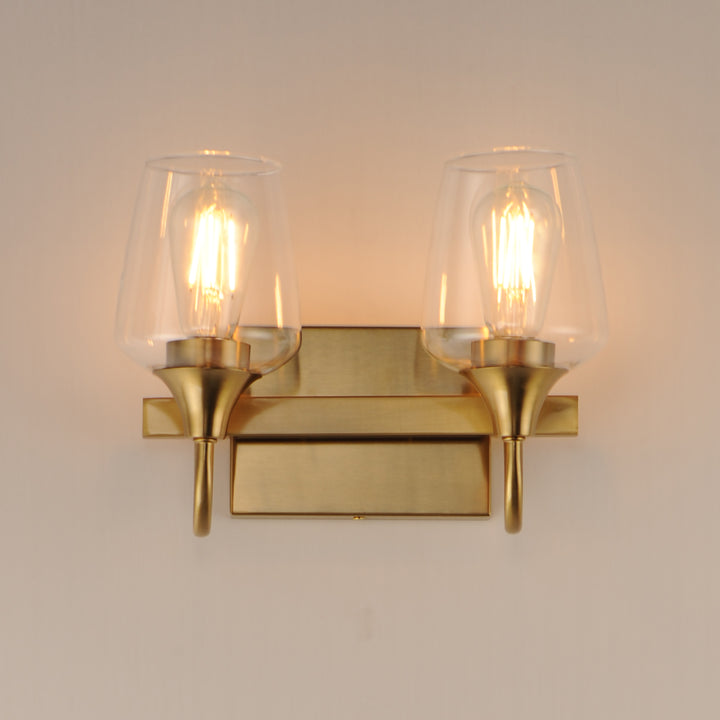 Goblet Wall Sconce Natural Aged Brass alternate view
