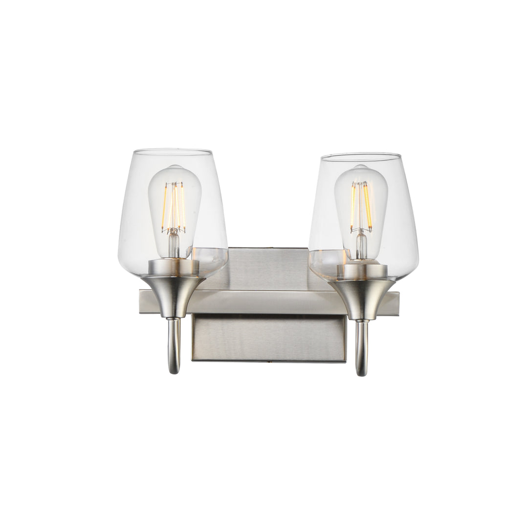 Goblet Wall Sconce Satin Nickel