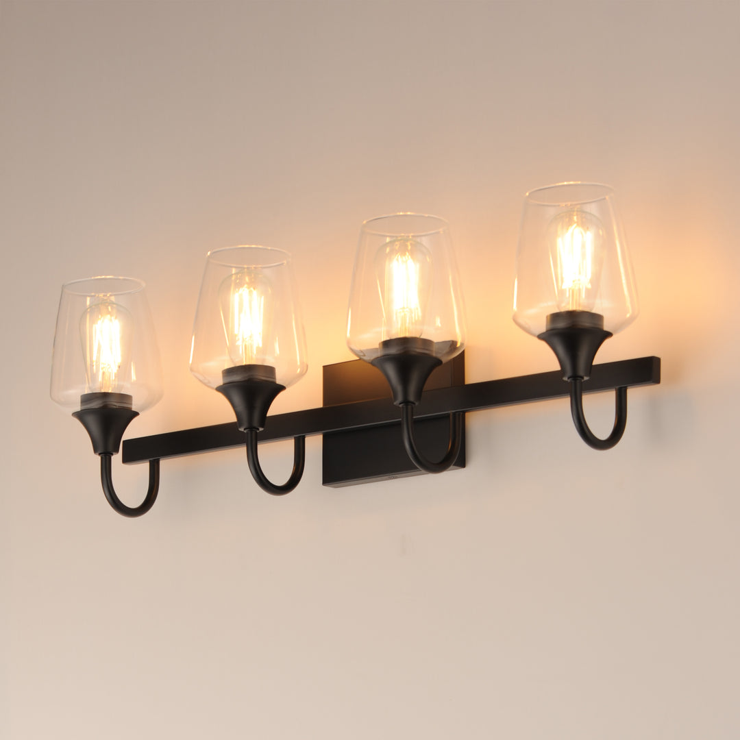 Goblet Wall Sconce Black alternate view