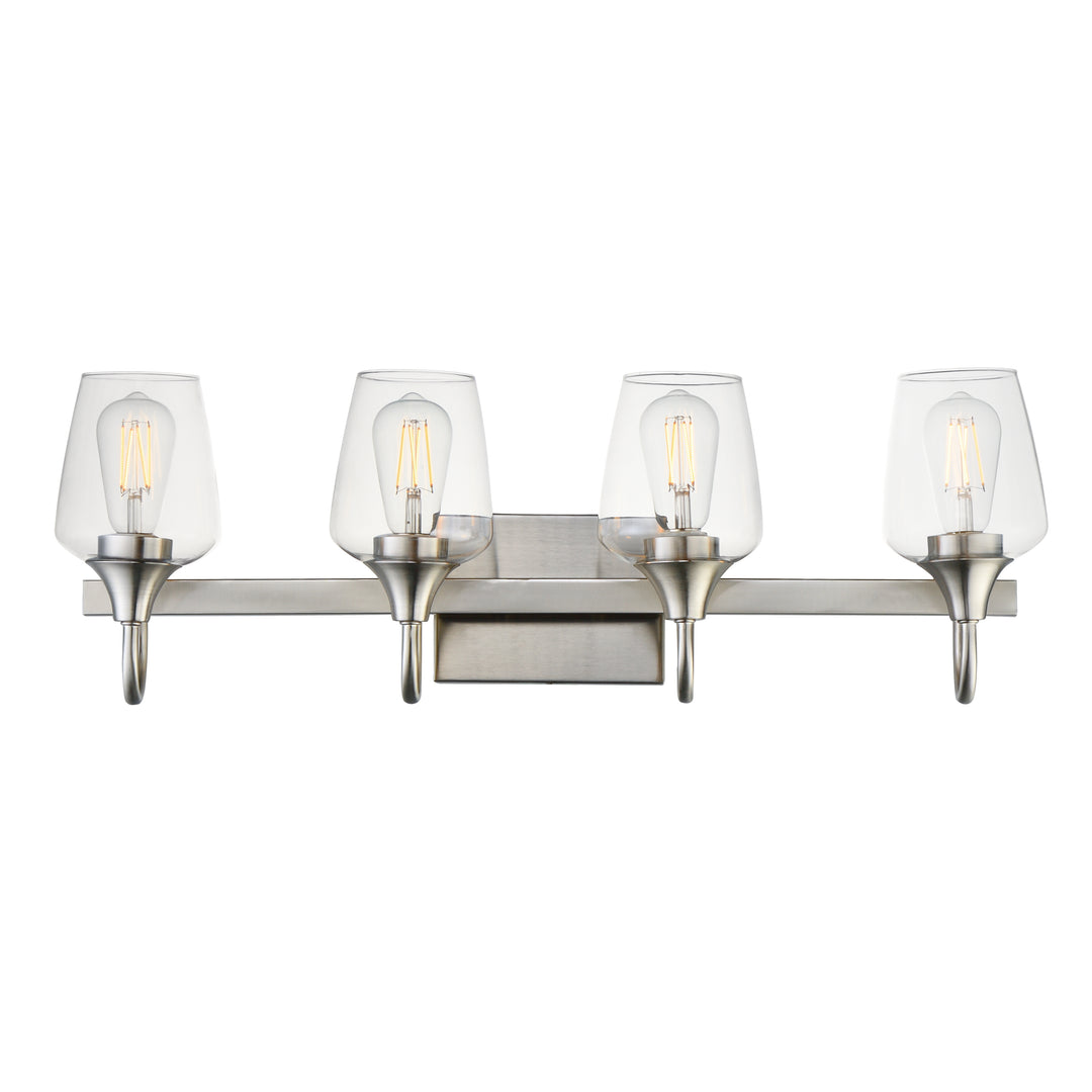 Goblet Wall Sconce Satin Nickel