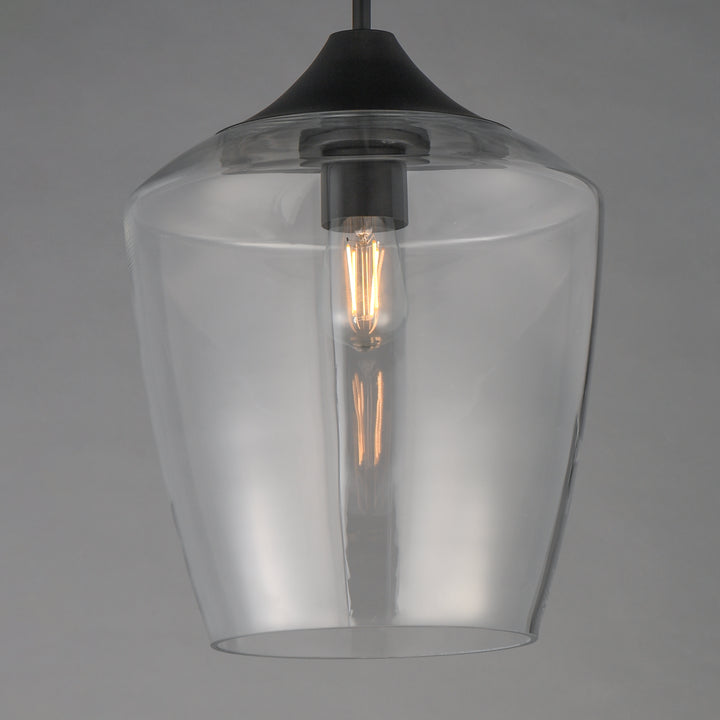 Goblet 12" Single Pendant Black alternate view