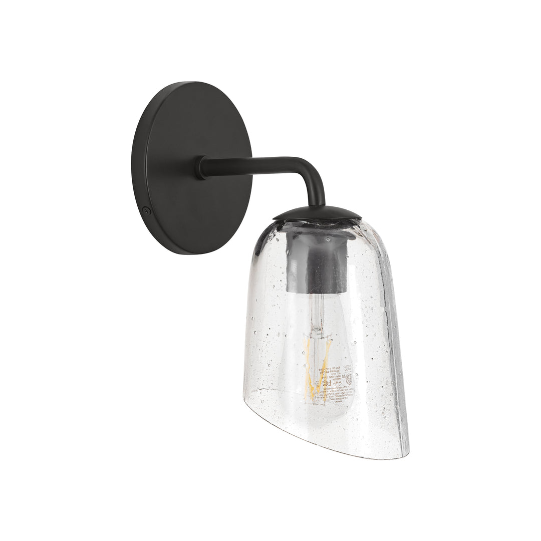 Keppe Wall Sconce Stainless Steel / Dark Bronze