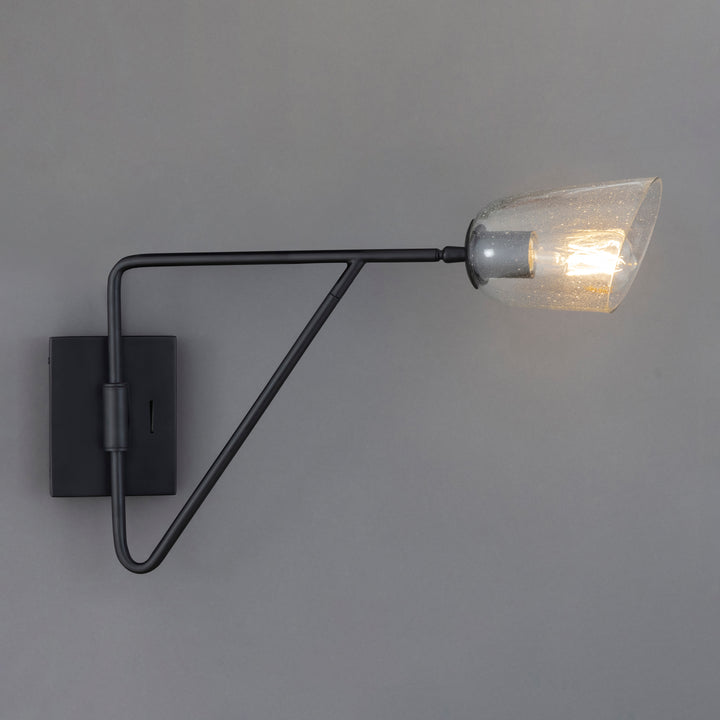 Keppe Swing Arm Wall Sconce Stainless Steel / Dark Bronze alternate view