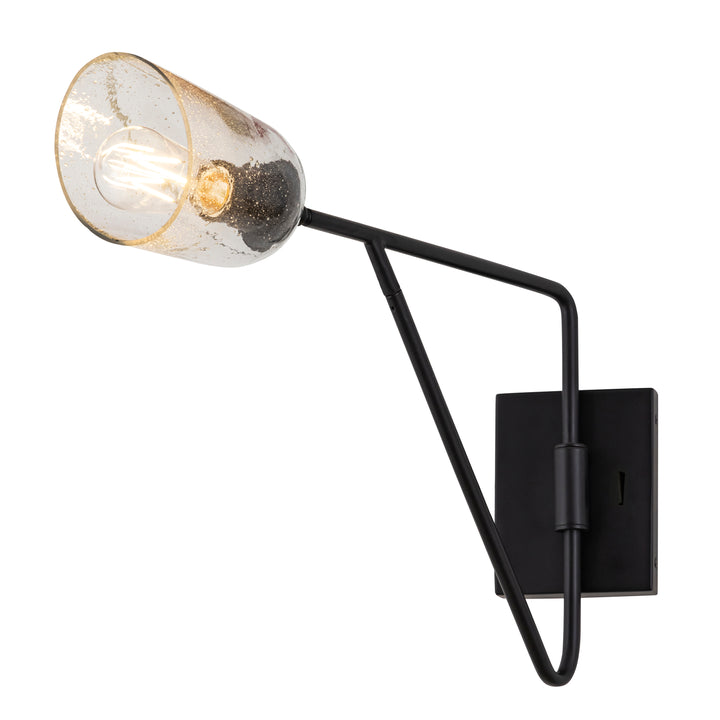 Keppe Swing Arm Wall Sconce Stainless Steel / Dark Bronze alternate view