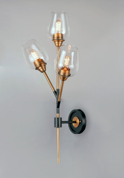 Savvy - 3 Light Wall Sconce