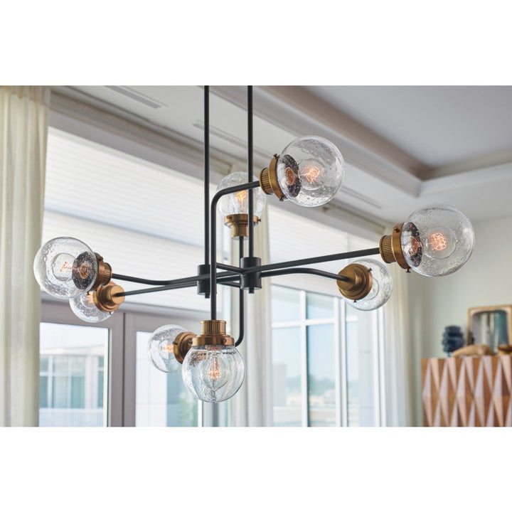 Poppy Medium Eight Light Linear